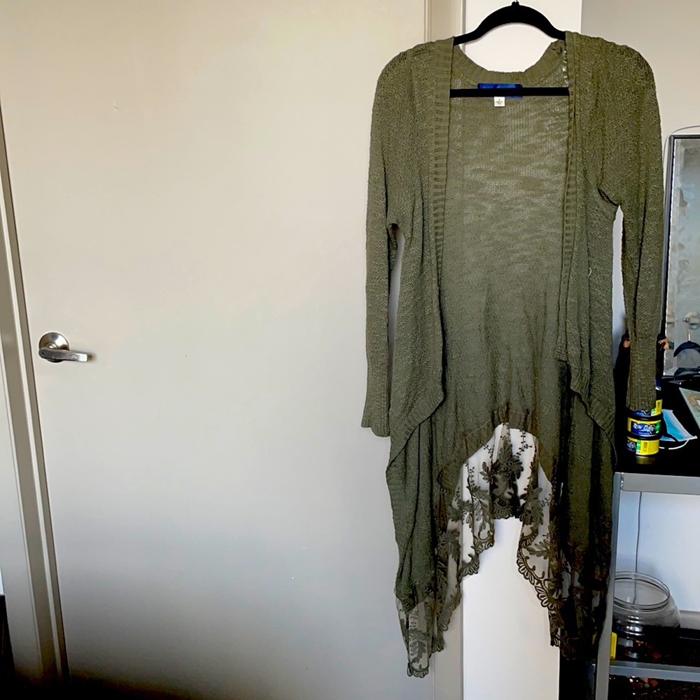 Olive greens cardigan